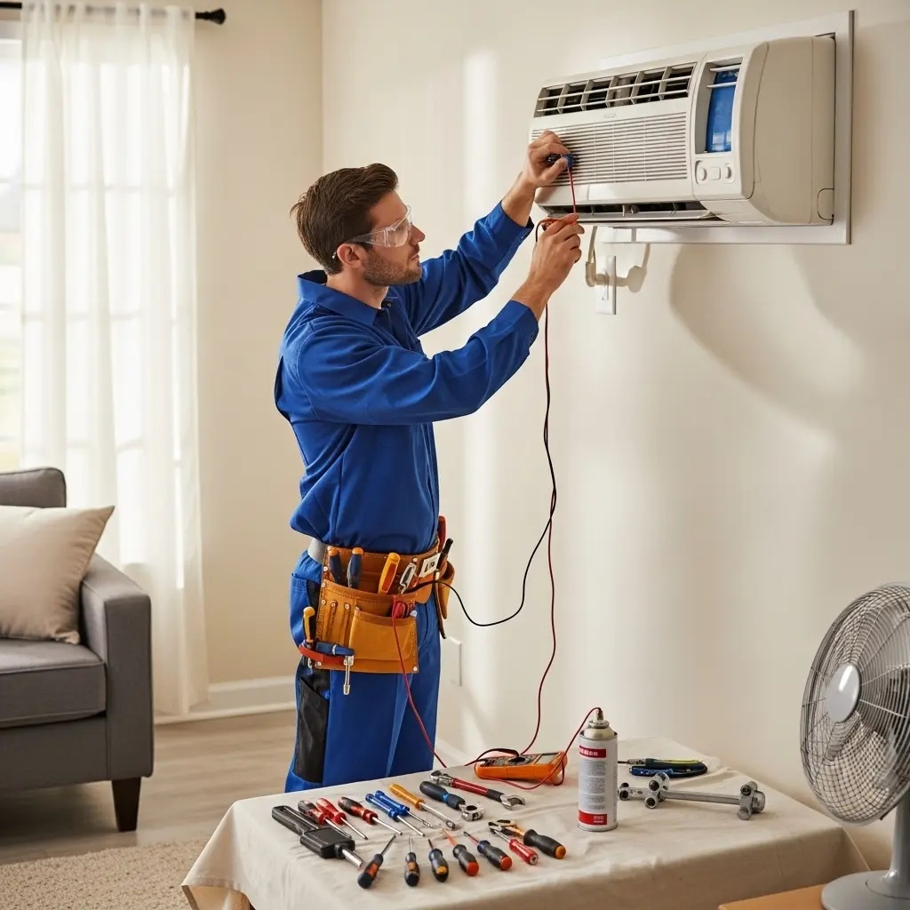 Esenyurt ECA ECA klima gaz dolumu ve bakım – Enerji verimliliği artırıldı. - Teknik servis örneği